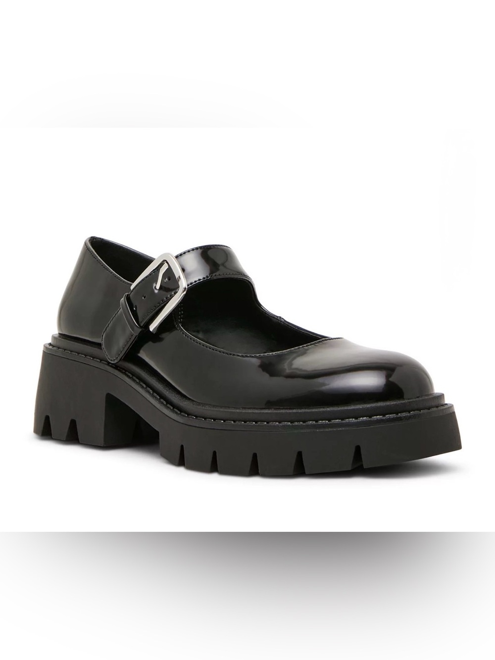 Women’s Marcela Black Platform Mary Jane Heels 9.5